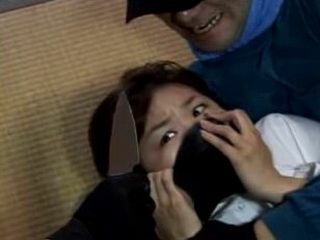 Fucking Nippon teen in XXX sexual encounter with intruders